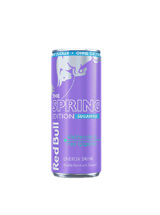 Red Bull Spring Edition 2025 Waldmeister Pink Grapefruit Sugarfree 250 ml